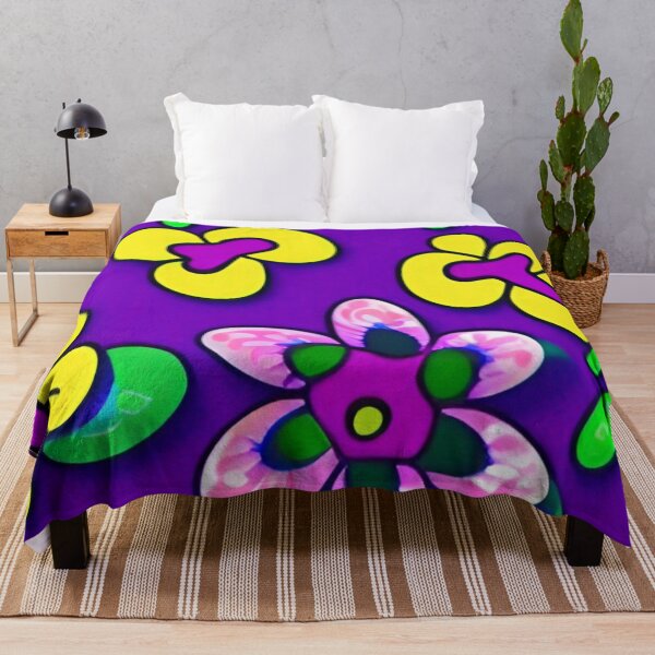 Item preview, Purple and Yellow Flower Design designed and sold by bandjdesigns.