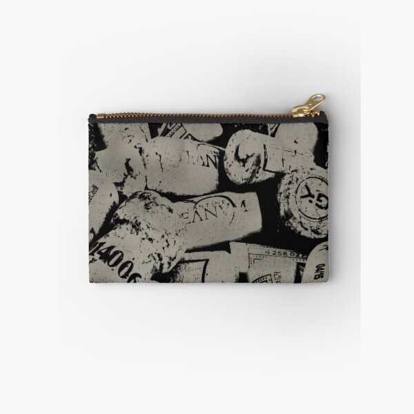Item preview, Distressed Monochromatic Wine Cork Print designed and sold by DelynCreates.