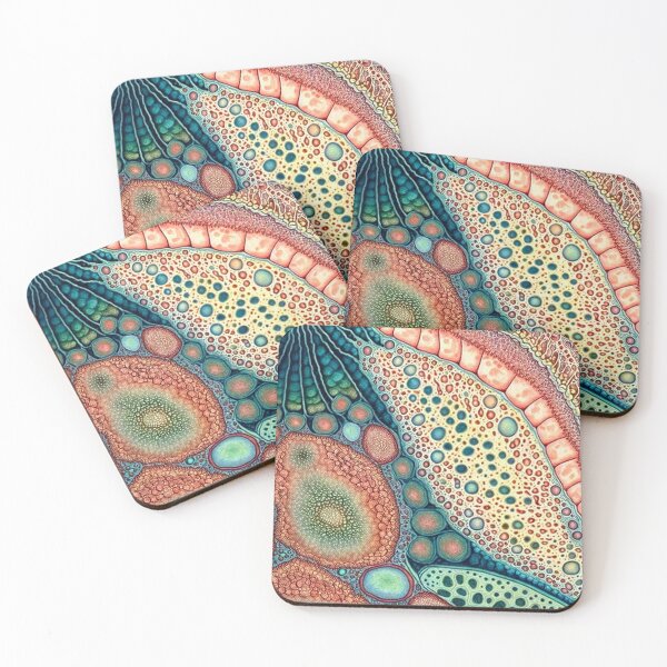 Item preview, Floral cell structures (7/11) designed and sold by sabantha.