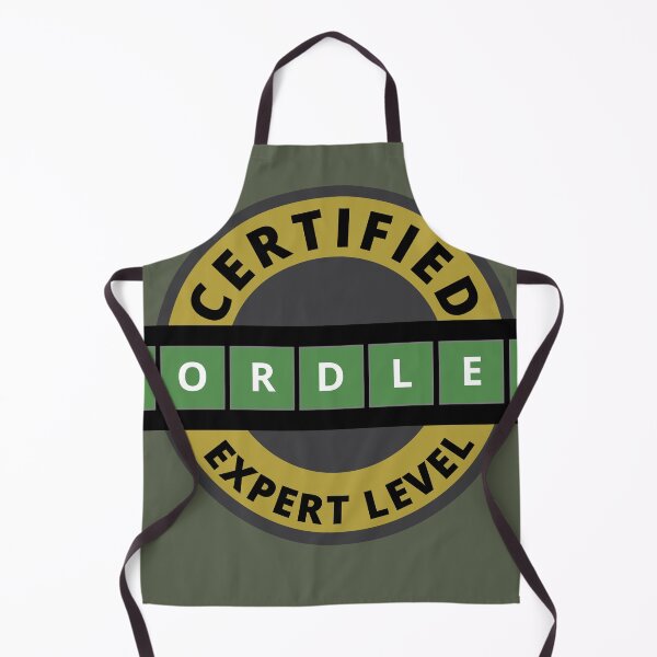Item preview, Certified Wordler Expert Level - Wordle designed and sold by Tatzki-Design.