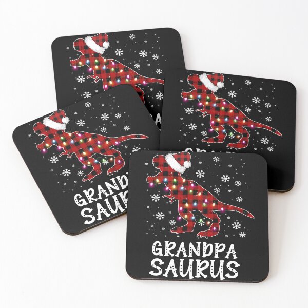Item preview, Red Saurus Dinosaur Santa Hat Grandpa First Christmas Papa Dad designed and sold by MichalwSatterf.