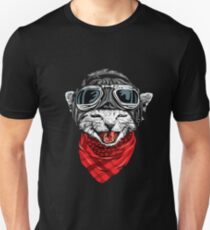 pilot cat Unisex T-Shirt