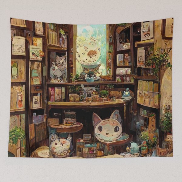 Item preview, Cozy Cat Cafe designed and sold by rudekitten.