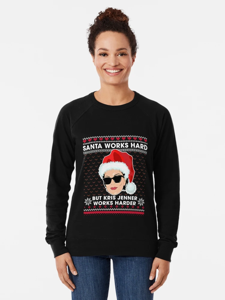 Kris jenner christmas sweater hotsell