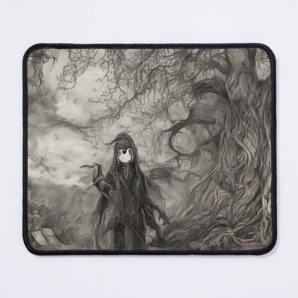Item preview, Halloween astronaut in the woods designed and sold by CaptainClop.