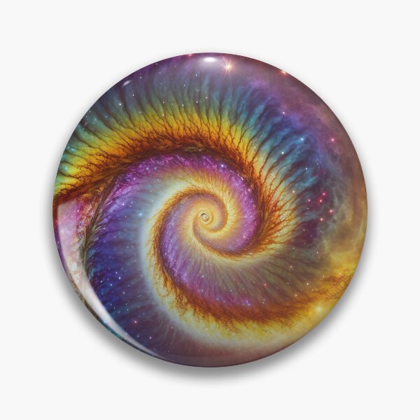 Item preview, Rainbow spiral galaxy - gas nebula designed and sold by CreativeHabbit.