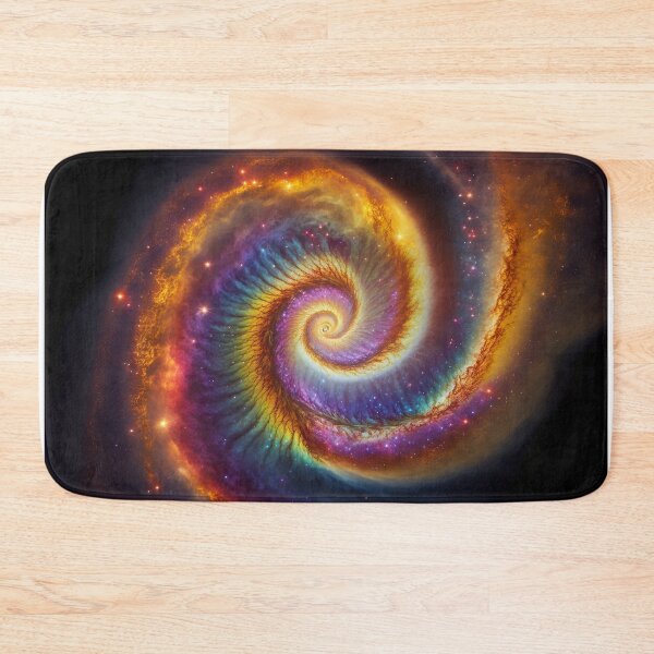 Item preview, Rainbow spiral galaxy - gas nebula designed and sold by CreativeHabbit.