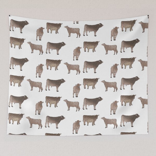 Item preview, Brown Swiss Cows designed and sold by Ashley Gagnon.