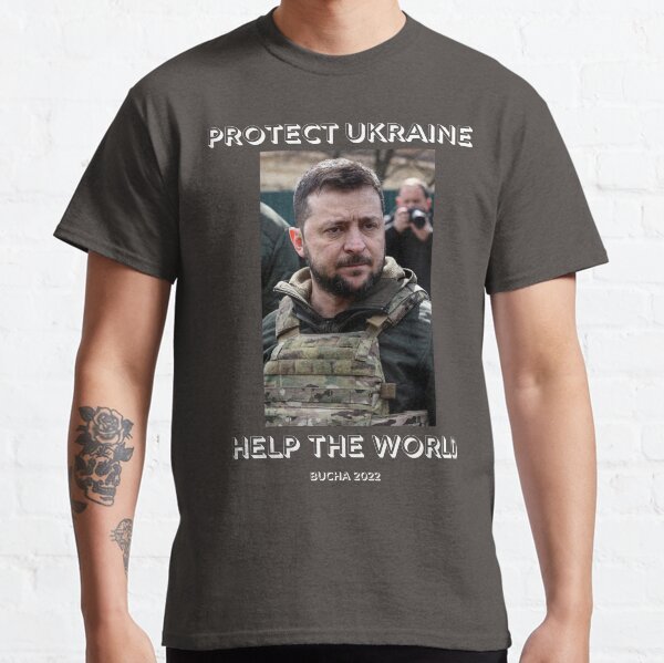 Item preview, Protect Ukraine - Help the World designed and sold by T-shirtsMZH.