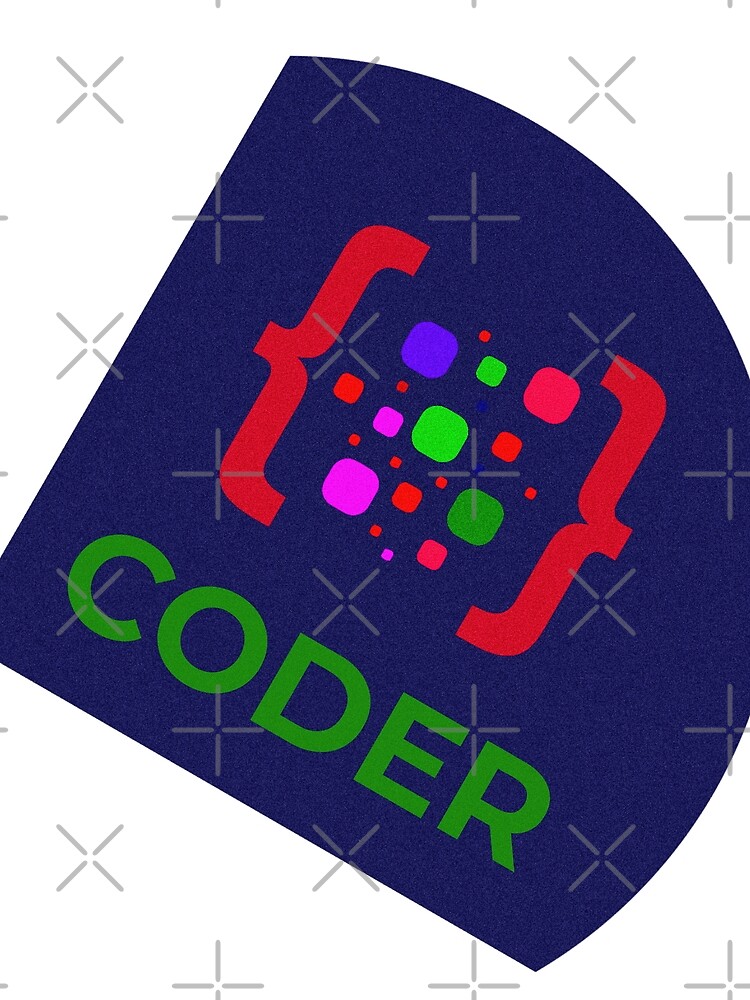 Thumbnail 3 of 3, Scarf, Computer Programming Coder T-Shirt Design designed and sold by deepakrode7.