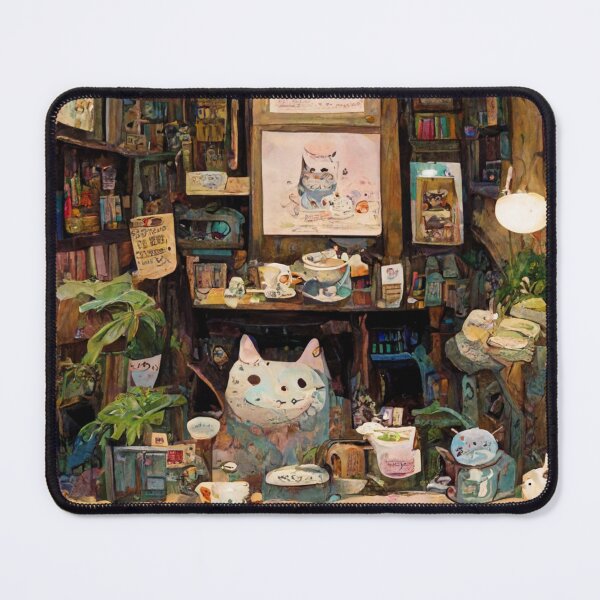 Item preview, Cozy Cat Cafe designed and sold by rudekitten.