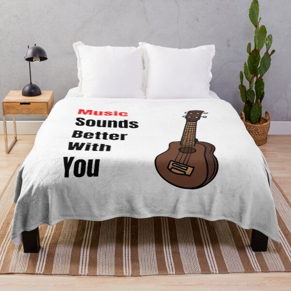 Item preview, Music Sounds Better With You ukulele player designed and sold by SwifTech.