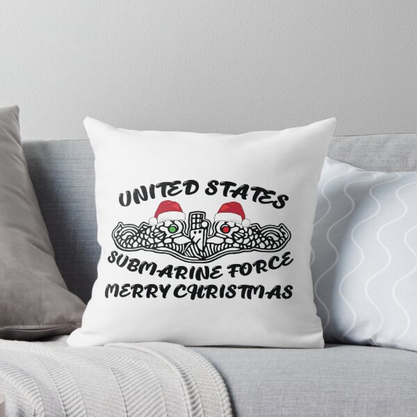 Item preview, United States Submarine Force Dolphins Merry Christmas BLK designed and sold by MadMando.