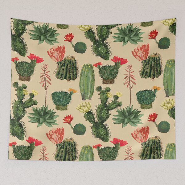 Item preview, Cactus collection pattern design designed and sold by Print-Designs.