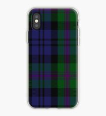 00382 Modern Baird Clan/Family Tartan iPhone Case