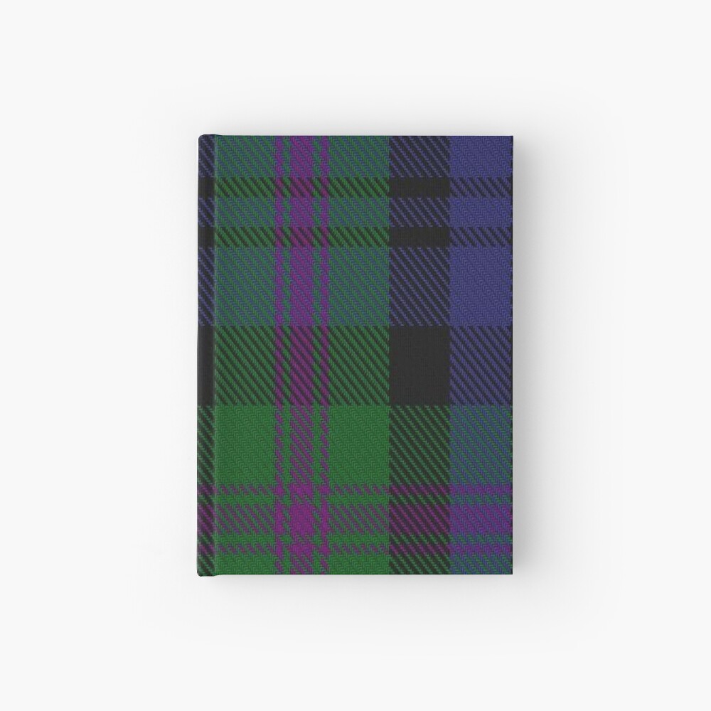 00382 Modern Baird Clan/Family Tartan Hardcover Journal