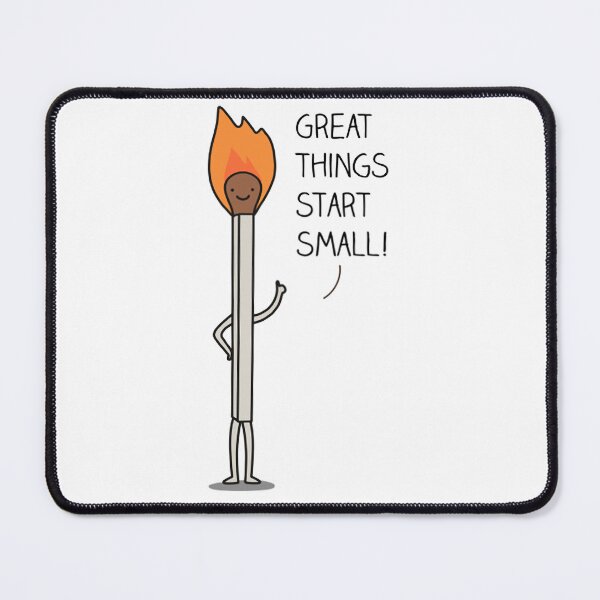 Item preview, Great things start small  designed and sold by Liselotteape.