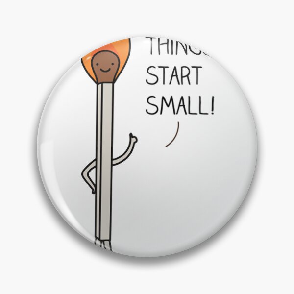 Item preview, Great things start small  designed and sold by Liselotteape.