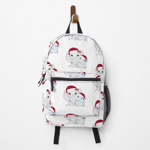 Item preview, Christmas Mom & Baby Elephant designed and sold by MonkeyBizness.