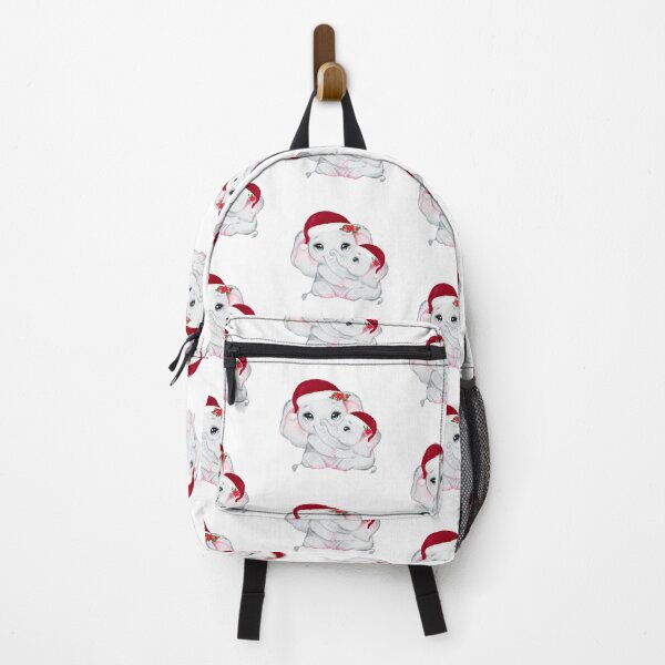 Item preview, Christmas Mom & Baby Elephant designed and sold by MonkeyBizness.