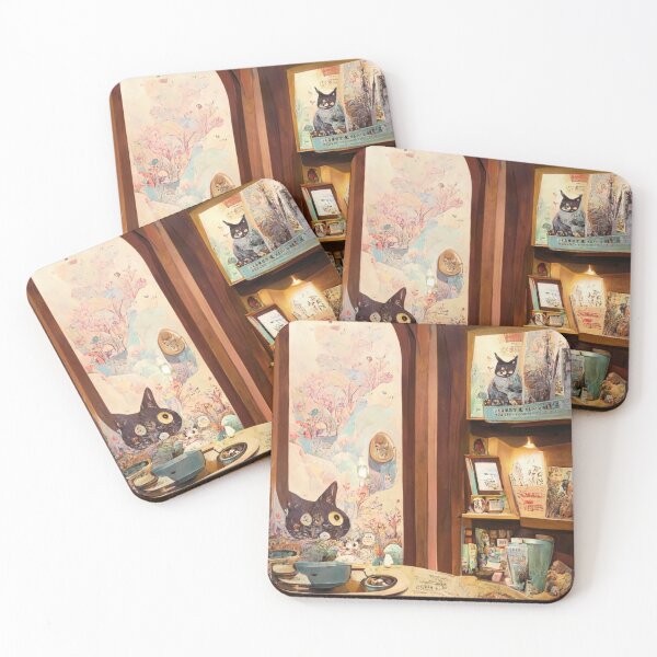 Item preview, Cozy Cat Cafe designed and sold by rudekitten.