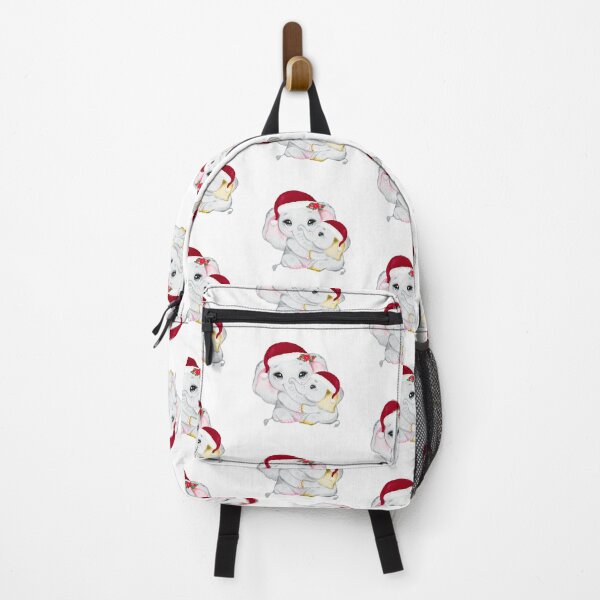 Item preview, Christmas Mom & Baby Elephant designed and sold by MonkeyBizness.