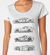 Vintage Racer Tee 2.0 Women's Premium T-Shirt