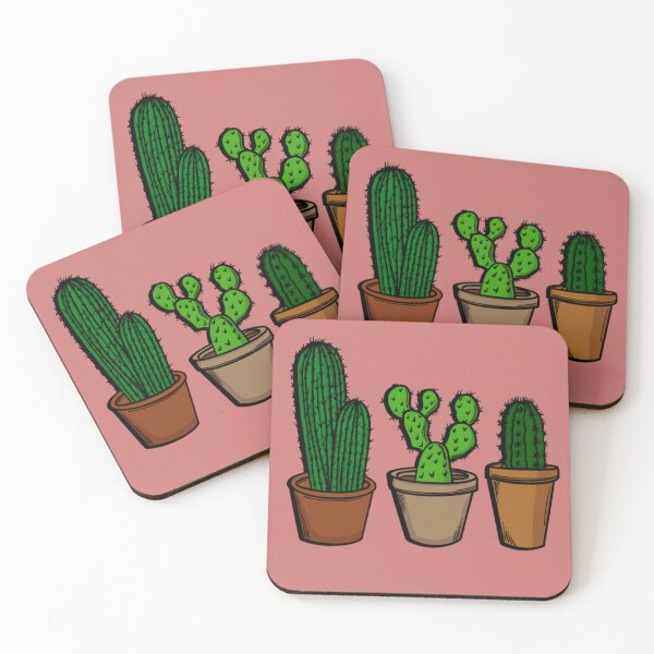 Item preview, Cactus Set designed and sold by groovygreengal.