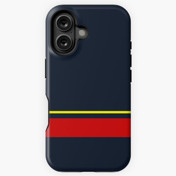 L8 - navy red iPhone Tough Case