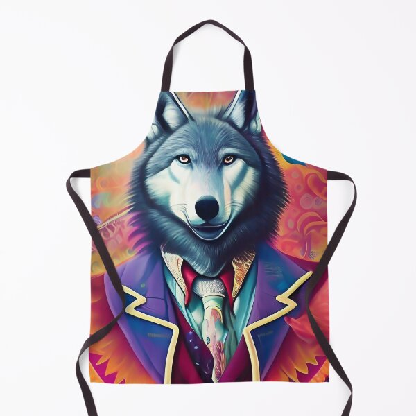 Item preview, Cool Rock n Roll Wolf designed and sold by ZiolaRosa.