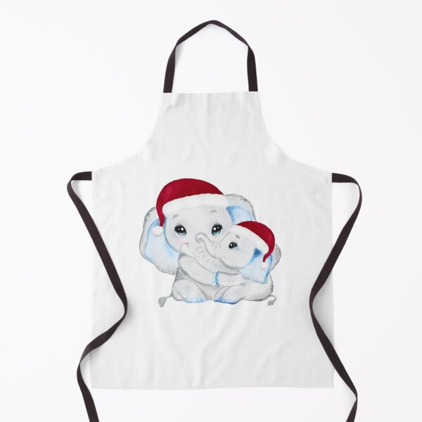 Item preview, Christmas Dad & Baby Elephant designed and sold by MonkeyBizness.