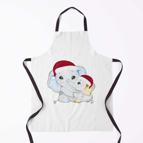 Item preview, Christmas Dad & Baby Elephant designed and sold by MonkeyBizness.