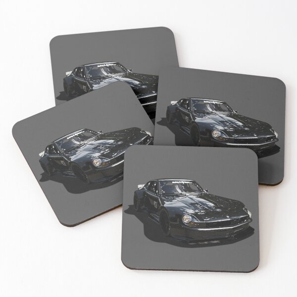 Item preview, FAIRLADY Z06 - THE V8 DATSUN - Black on Grey designed and sold by boltjesdesign.