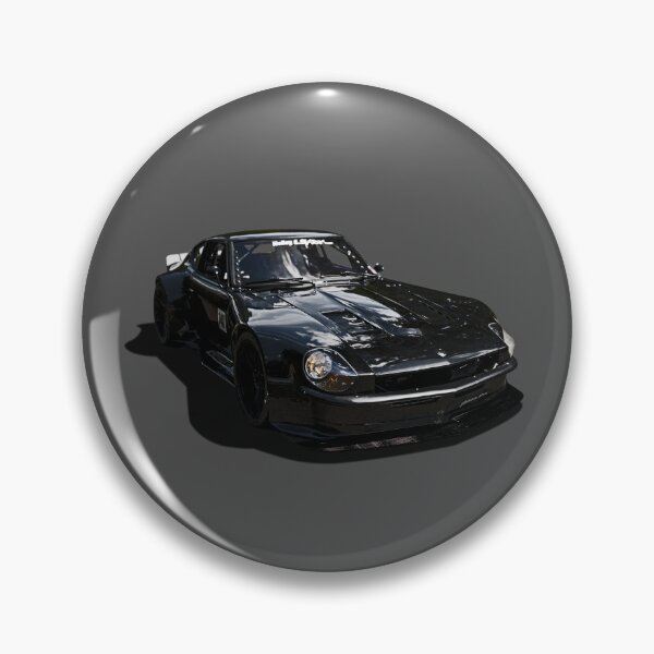 Item preview, FAIRLADY Z06 - THE V8 DATSUN - Black on Grey designed and sold by boltjesdesign.