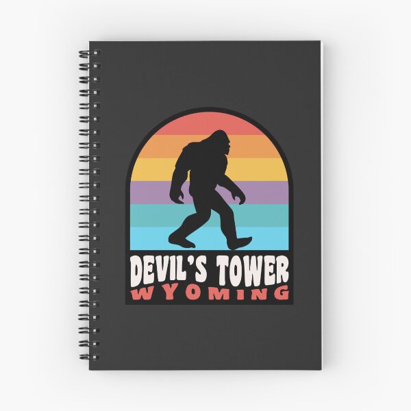 Item preview, Devil's Tower Bigfoot Sasquatch National Monument Wyoming designed and sold by yelly123.