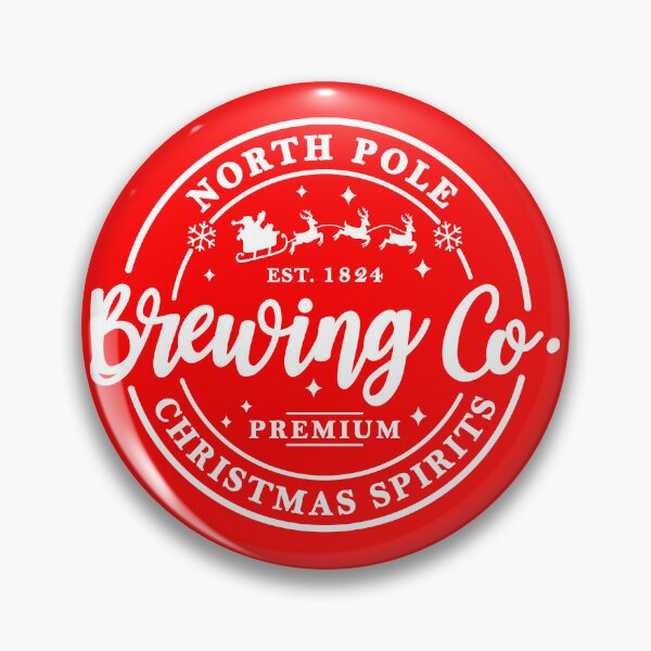 Artikelvorschau, Lustiger Weihnachtsspruch, North Pole Brewing Co entworfen und verkauft von GPODdesign.