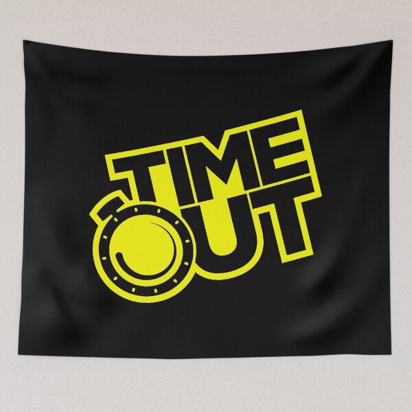 Item preview, Yellow and Black TimeOut designed and sold by Summer-Winter.