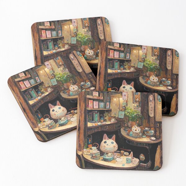 Item preview, Cozy Cat Cafe designed and sold by rudekitten.