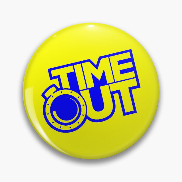Item preview, Blue and Yellow TimeOut designed and sold by Summer-Winter.