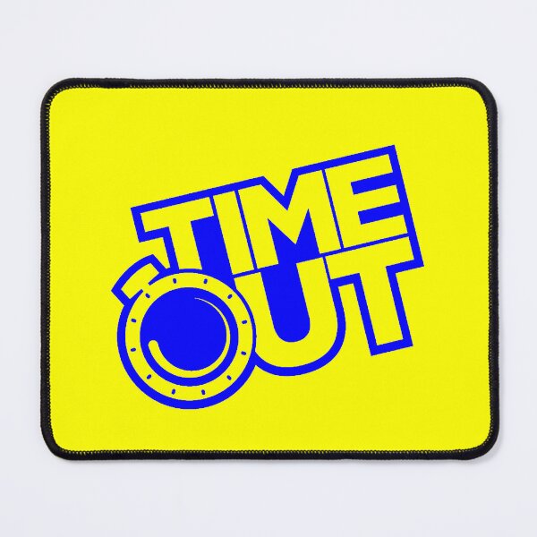 Item preview, Blue and Yellow TimeOut designed and sold by Summer-Winter.