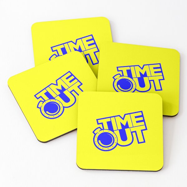 Item preview, Blue and Yellow TimeOut designed and sold by Summer-Winter.
