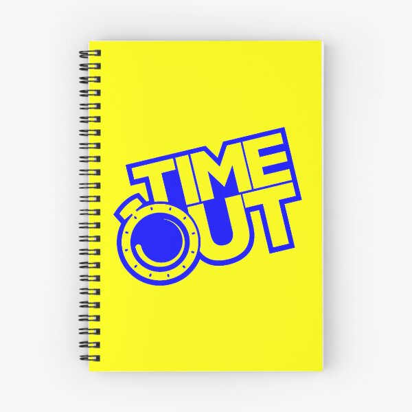 Item preview, Blue and Yellow TimeOut designed and sold by Summer-Winter.