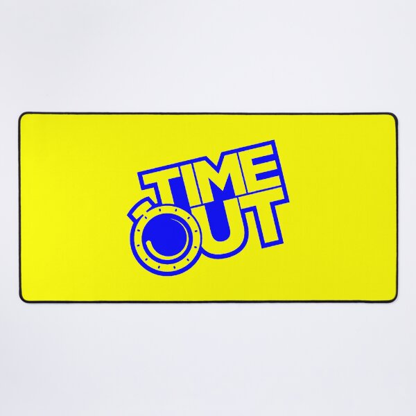 Item preview, Blue and Yellow TimeOut designed and sold by Summer-Winter.