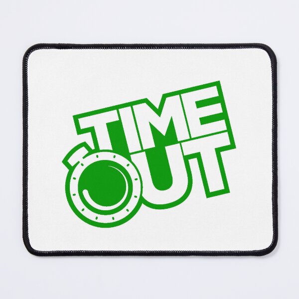 Item preview, Green and White TimeOut designed and sold by Summer-Winter.