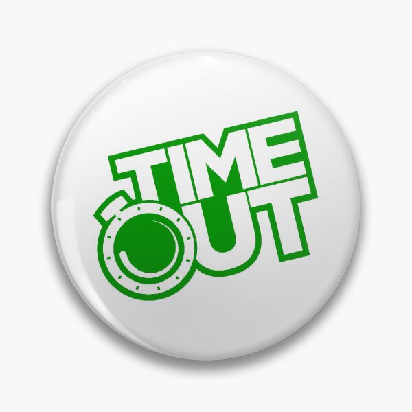 Item preview, Green and White TimeOut designed and sold by Summer-Winter.