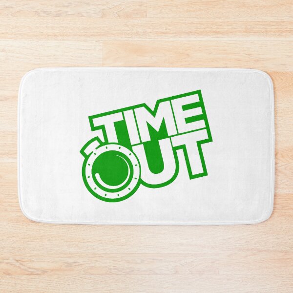 Item preview, Green and White TimeOut designed and sold by Summer-Winter.
