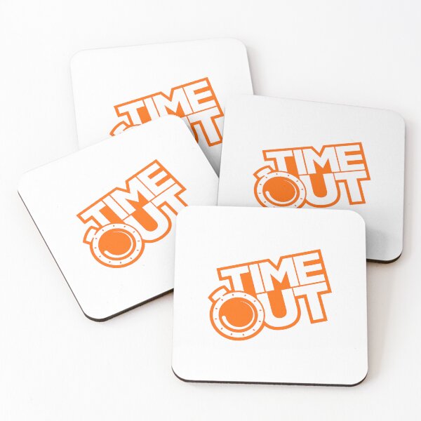 Item preview, Orange and White TimeOut designed and sold by Summer-Winter.