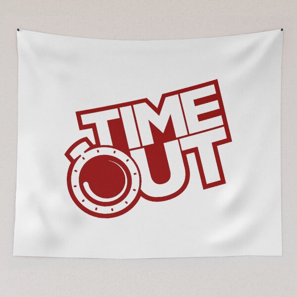 Item preview, Burgundy and White TimeOut designed and sold by Summer-Winter.
