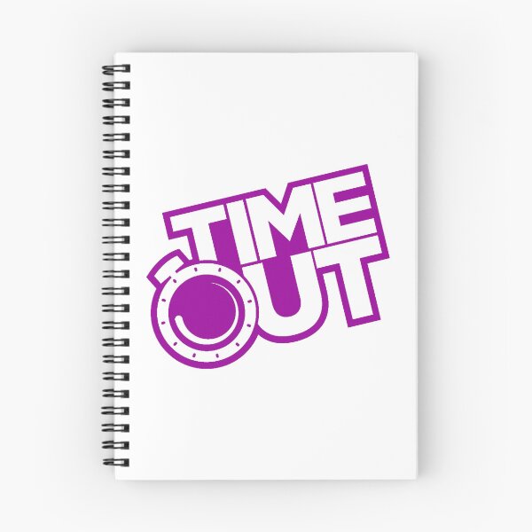 Item preview, Purple and White TimeOut designed and sold by Summer-Winter.