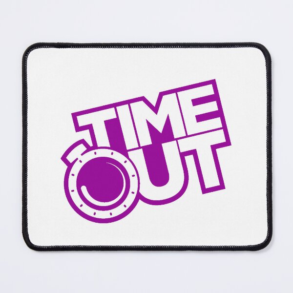 Item preview, Purple and White TimeOut designed and sold by Summer-Winter.